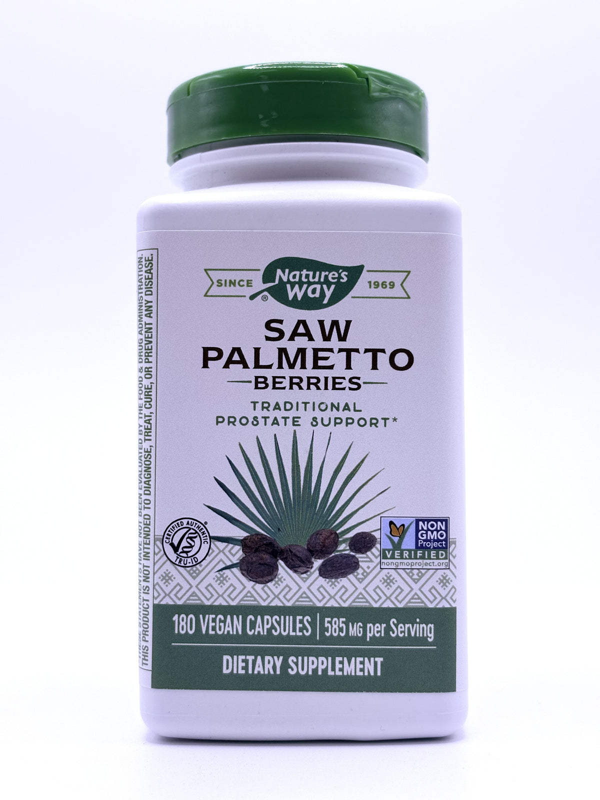 Saw Palmetto Berries 180 Capsules