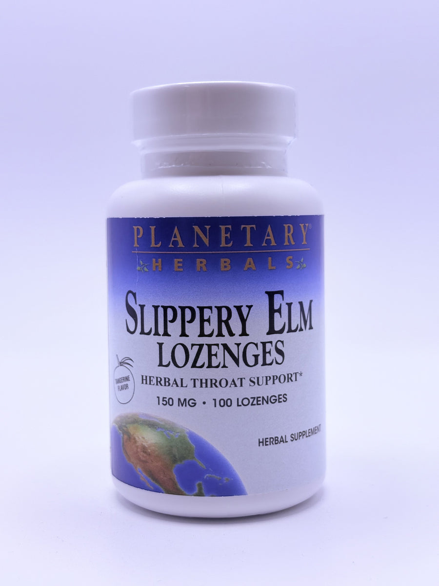 Planetary Herbals Slippery Elm Lozenges 100 lozenges