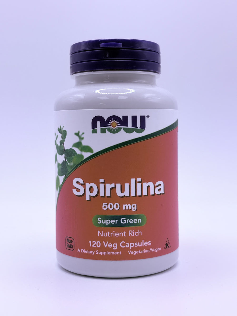 NOW Spirulina 120 capsules