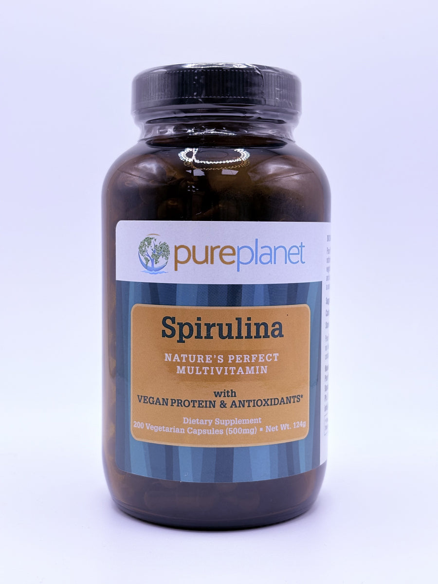 Pureplanet Spirulina 200 capsules