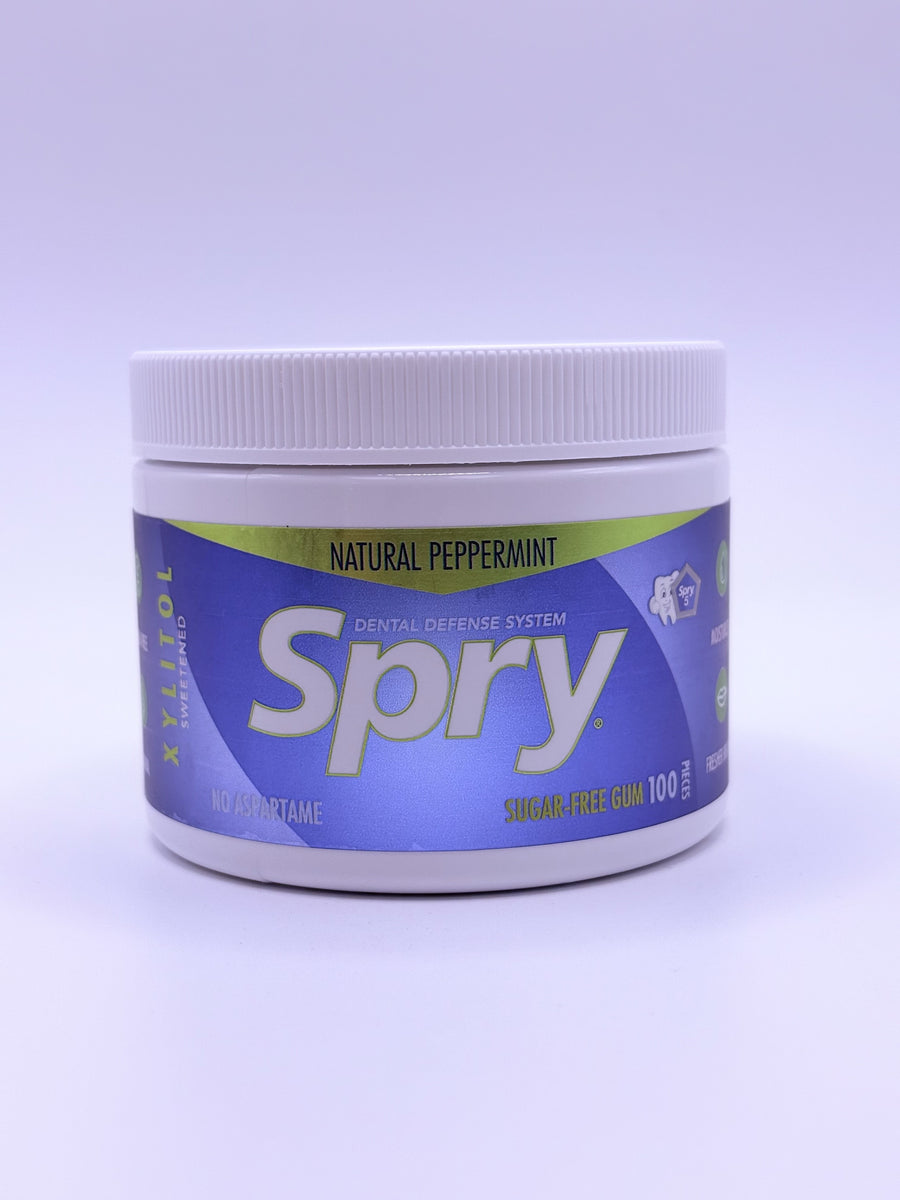 Spry Dental Defense- Natural Peppermint 100 pieces