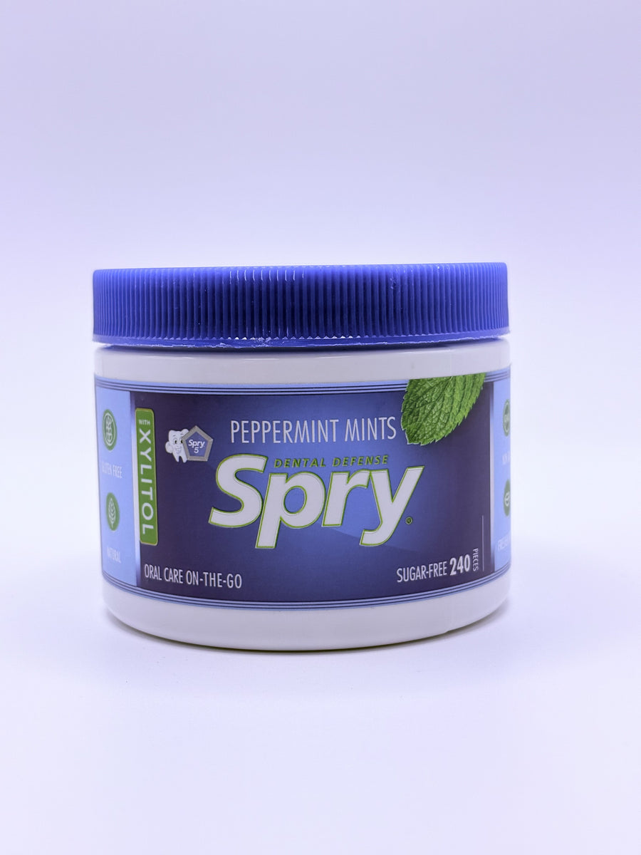 Spry Dental Defense- Peppermint 240 pieces