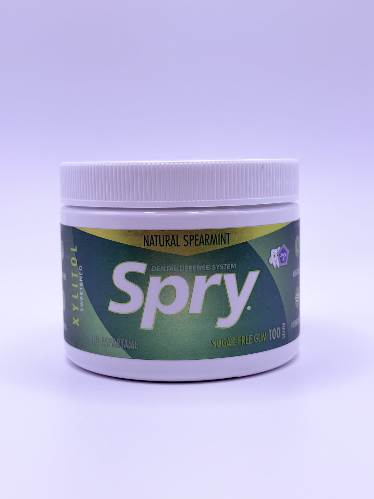 Spry Dental Defense- Spearmint 100 pieces