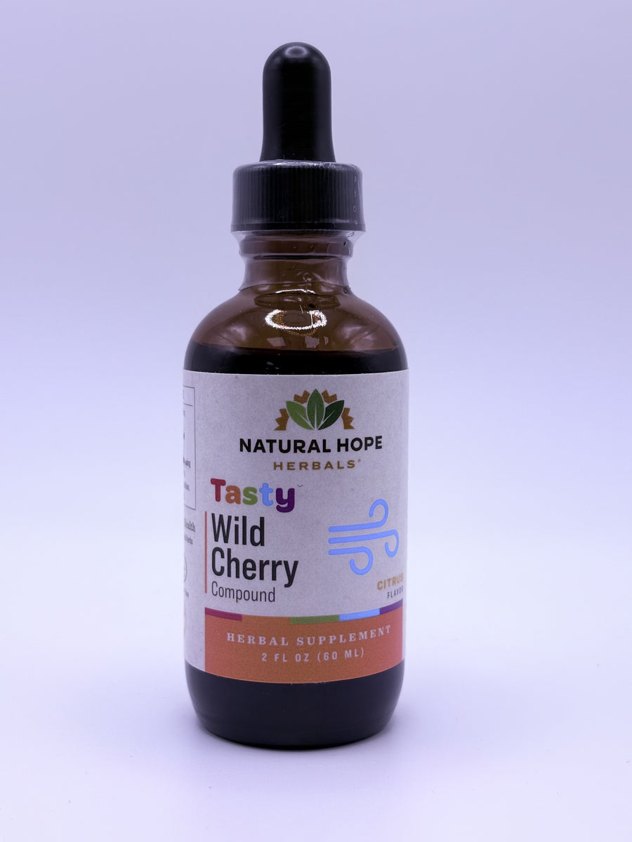 Natural Hope Herbals Tasty Wild Cherry 2 fl oz