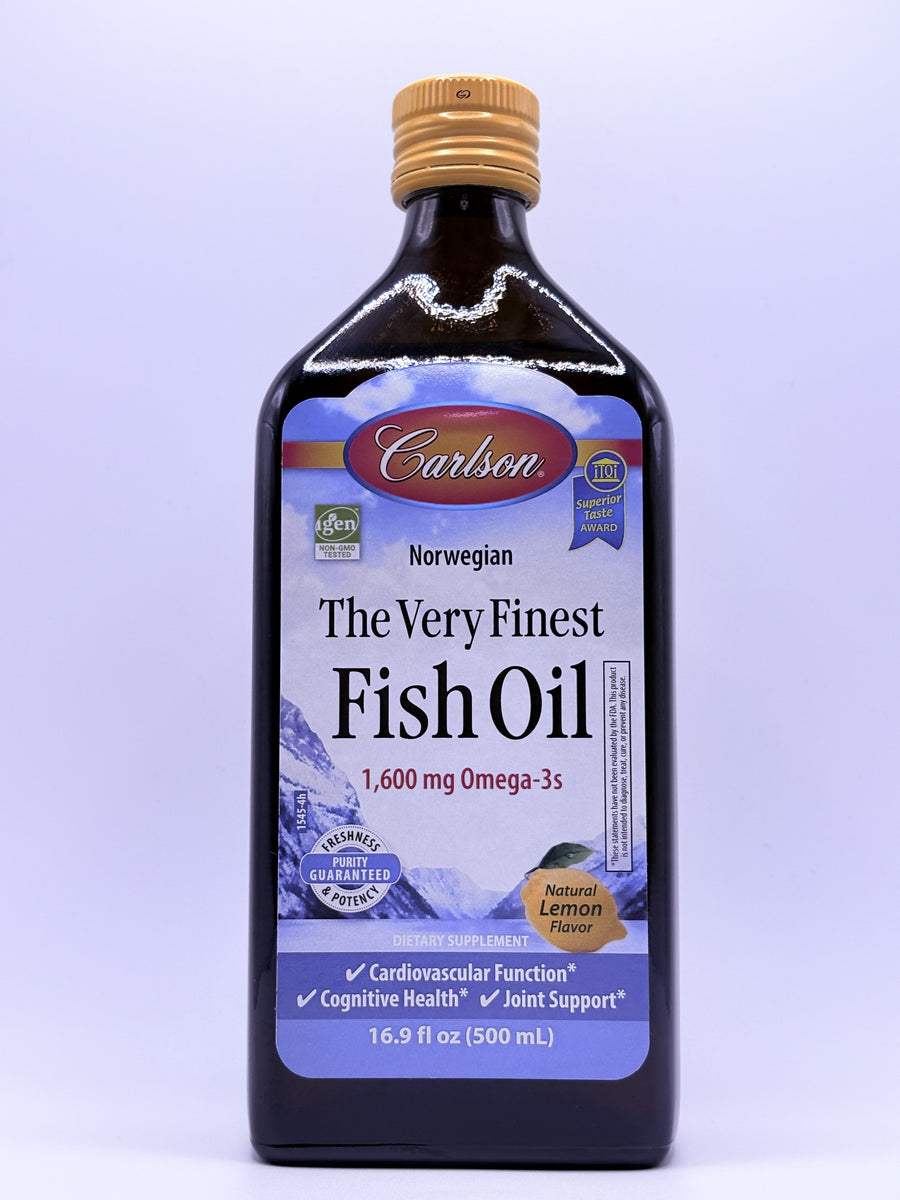 The Very Finest Fish Oil- Lemon 16.9 oz