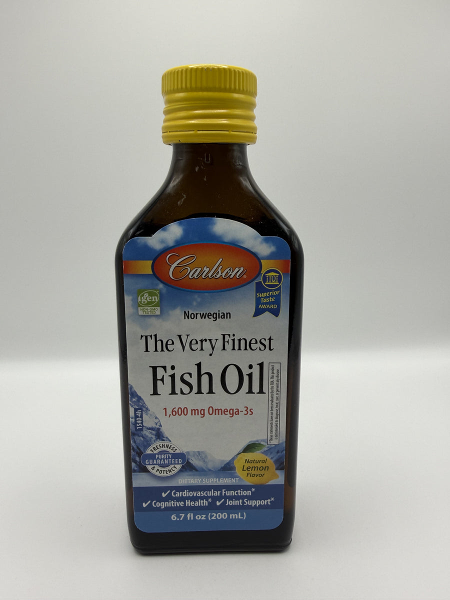 The Very Finest Fish Oil- Lemon 6.7 oz