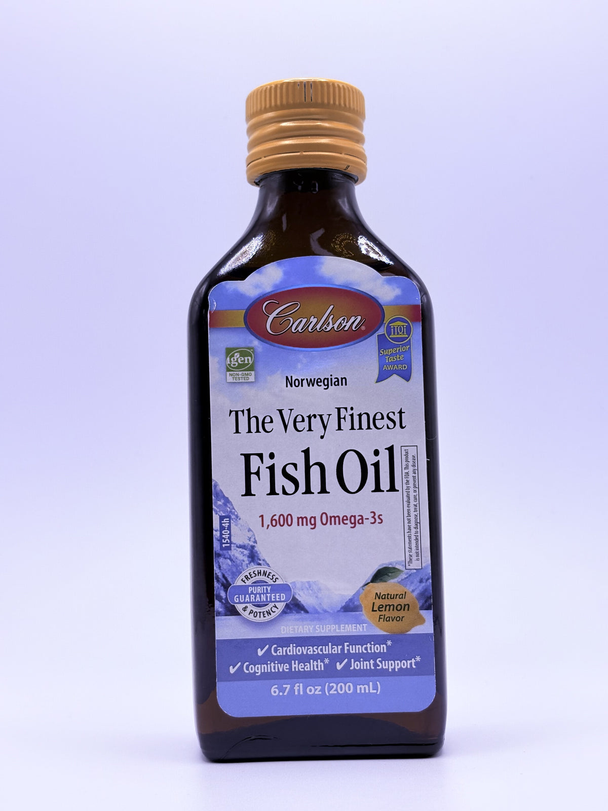 The Very Finest Fish Oil- Lemon 6.7