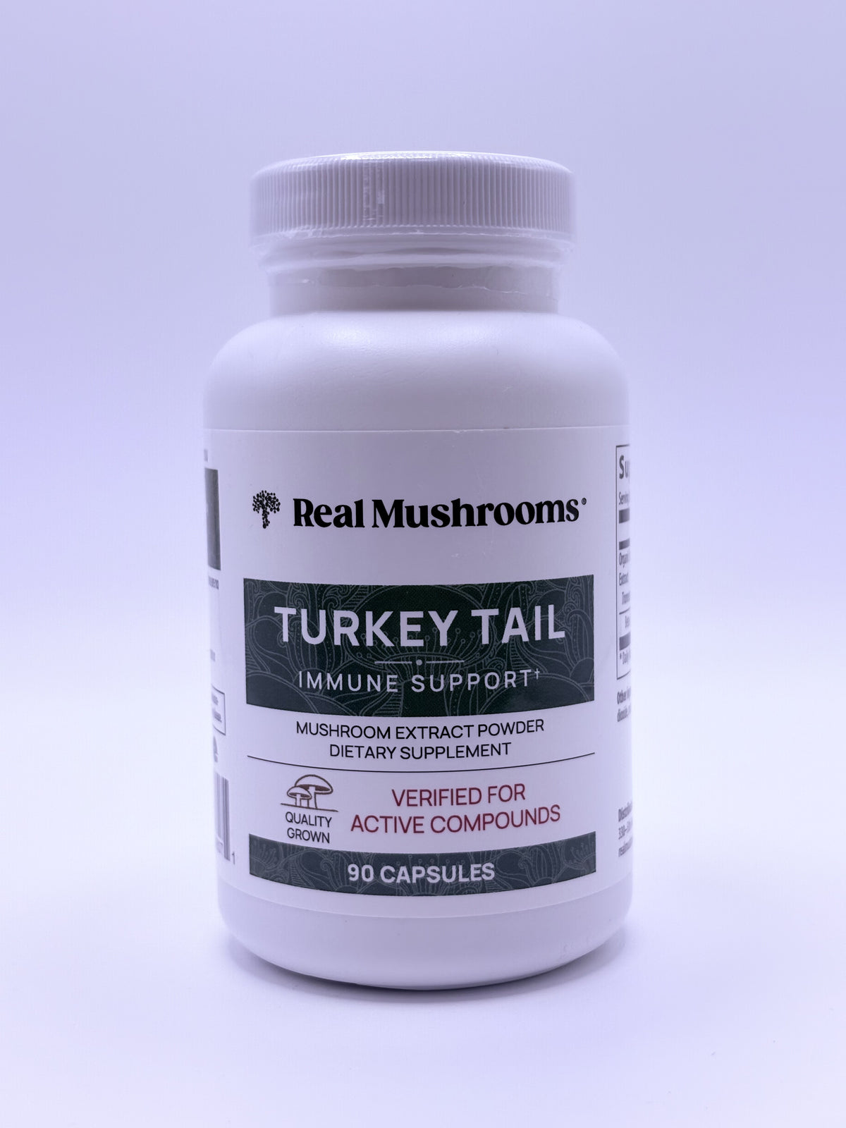 Real Mushrooms Turkey Tail 90 capsules
