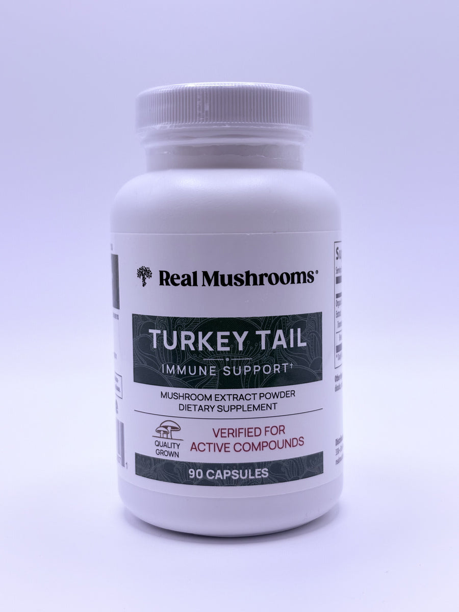 Real Mushrooms Turkey Tail 90 capsules