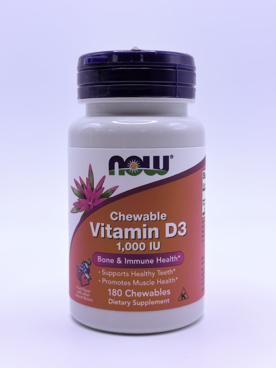 Vitamin D3 (Chewable) 180 Chewable Tablets
