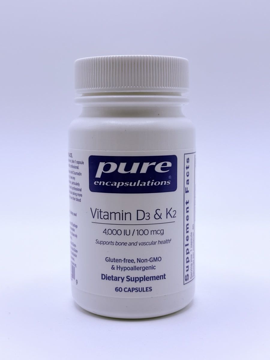 Vitamin D3 & K2 60 Capsules