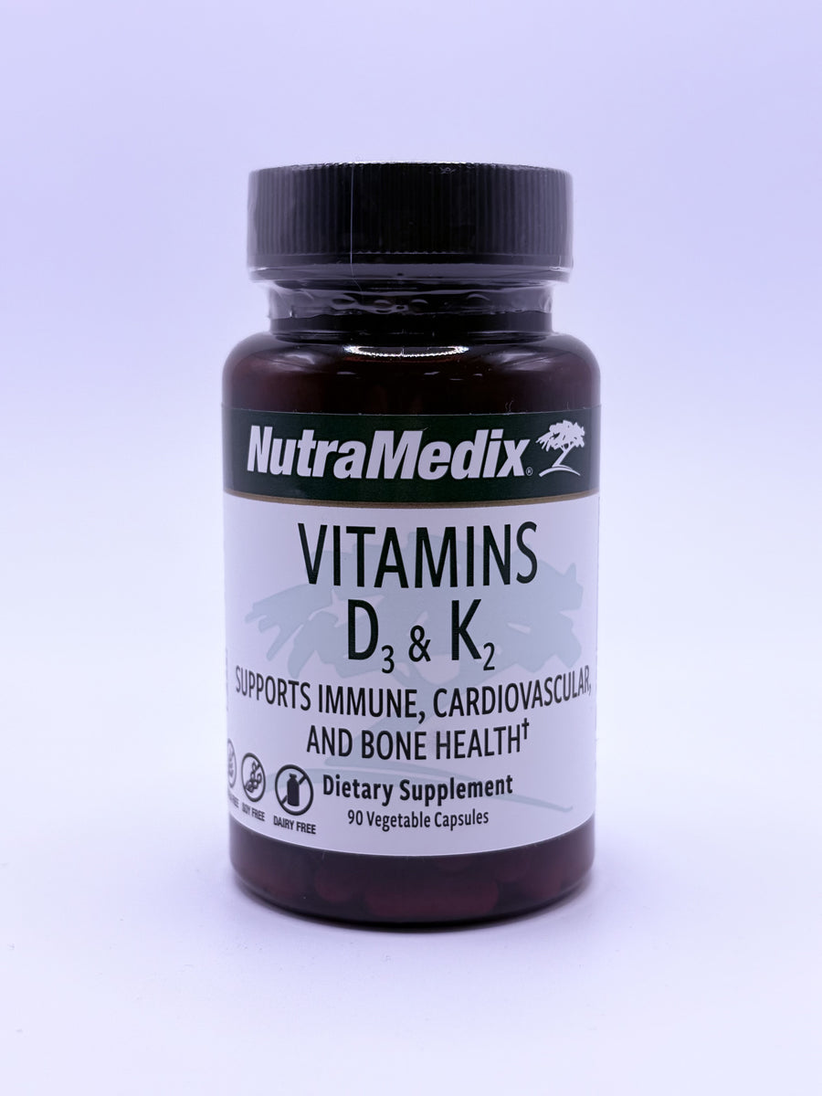 Vitamins D3 & K2 90 Capsules