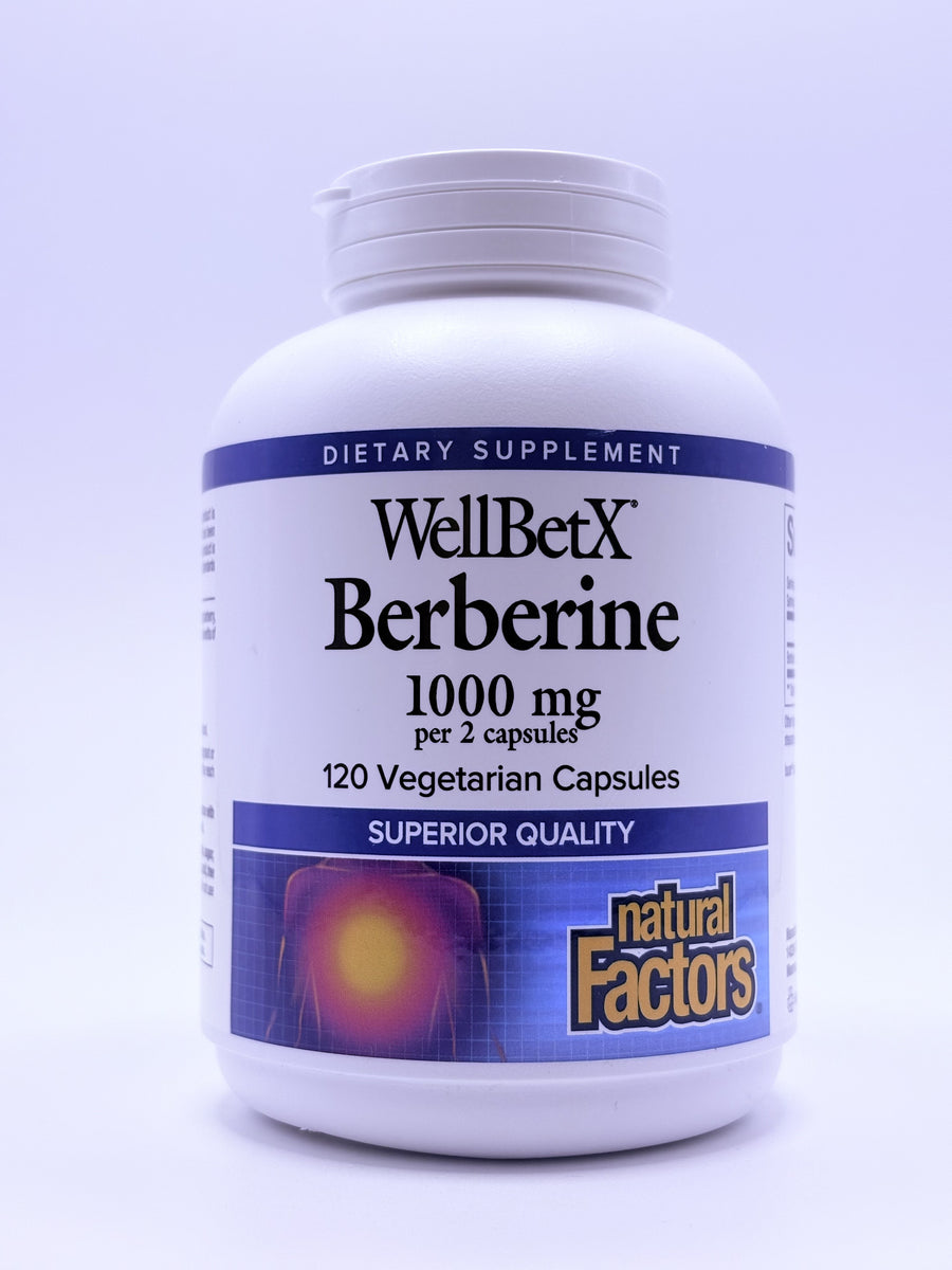 WellBetX Berberine 1000mg 120 Caps