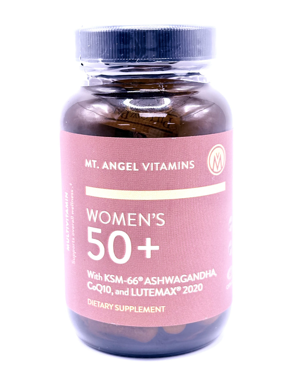 Women’s 50+ with KSM-66 Ashwagandha CoQ10 and Lutemax 2020 60 Capsules