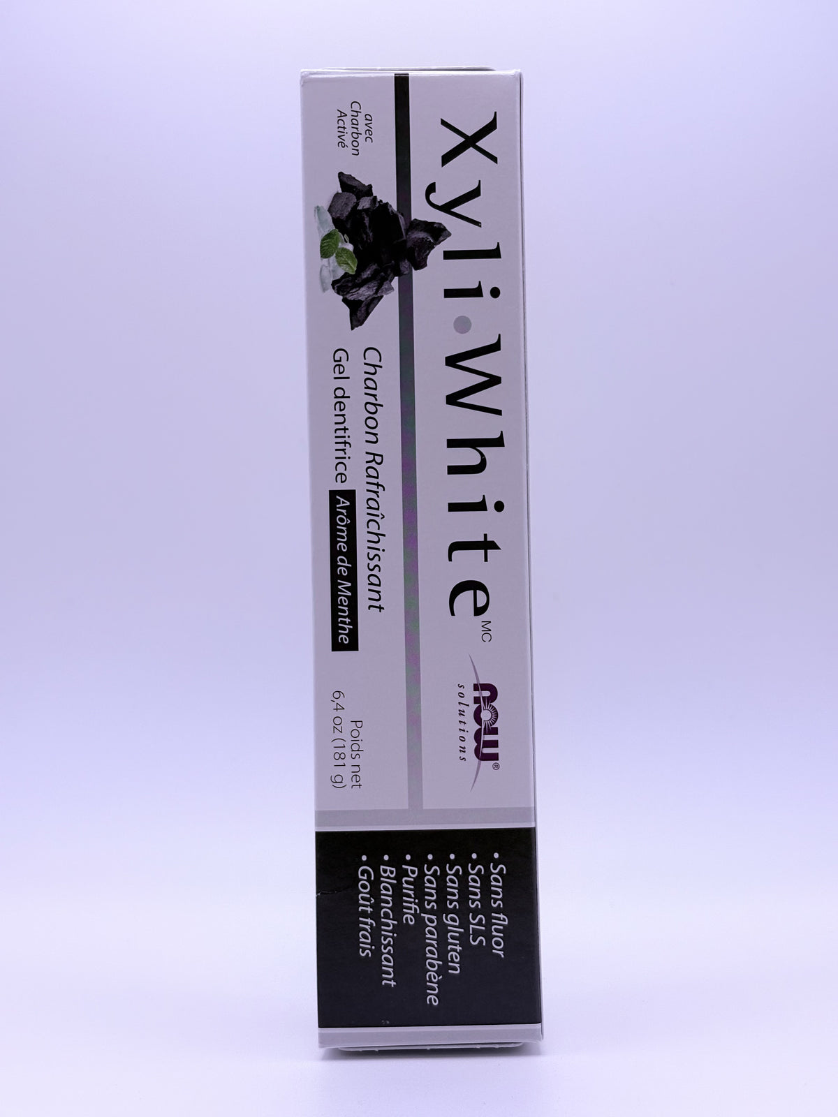Xyli White Charcoal Refresh Toothpaste Gel 6.4 oz